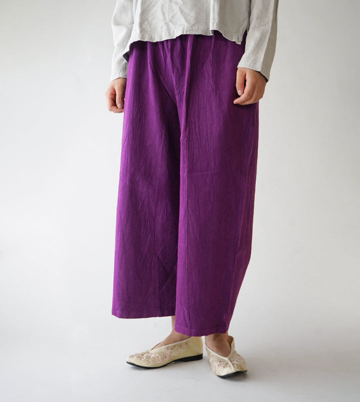 リラックスパンツ厚地S