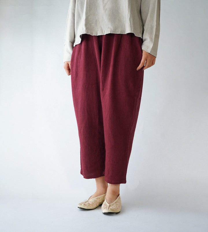 シンプルパンツ厚地S