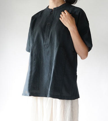 ヘンリーシャツ半袖S