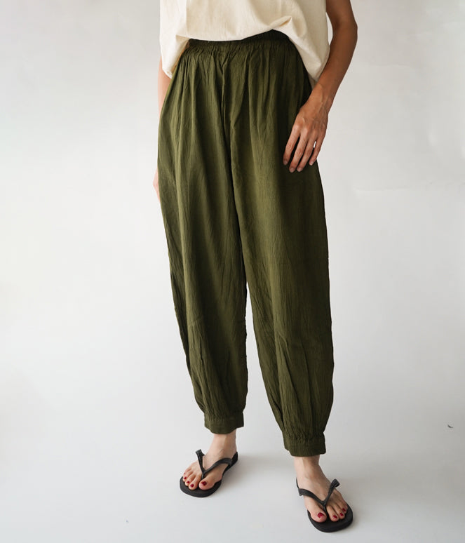 バルーンパンツスリム薄地S