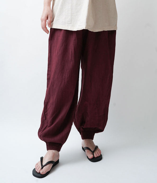 バルーンパンツスリム薄地S