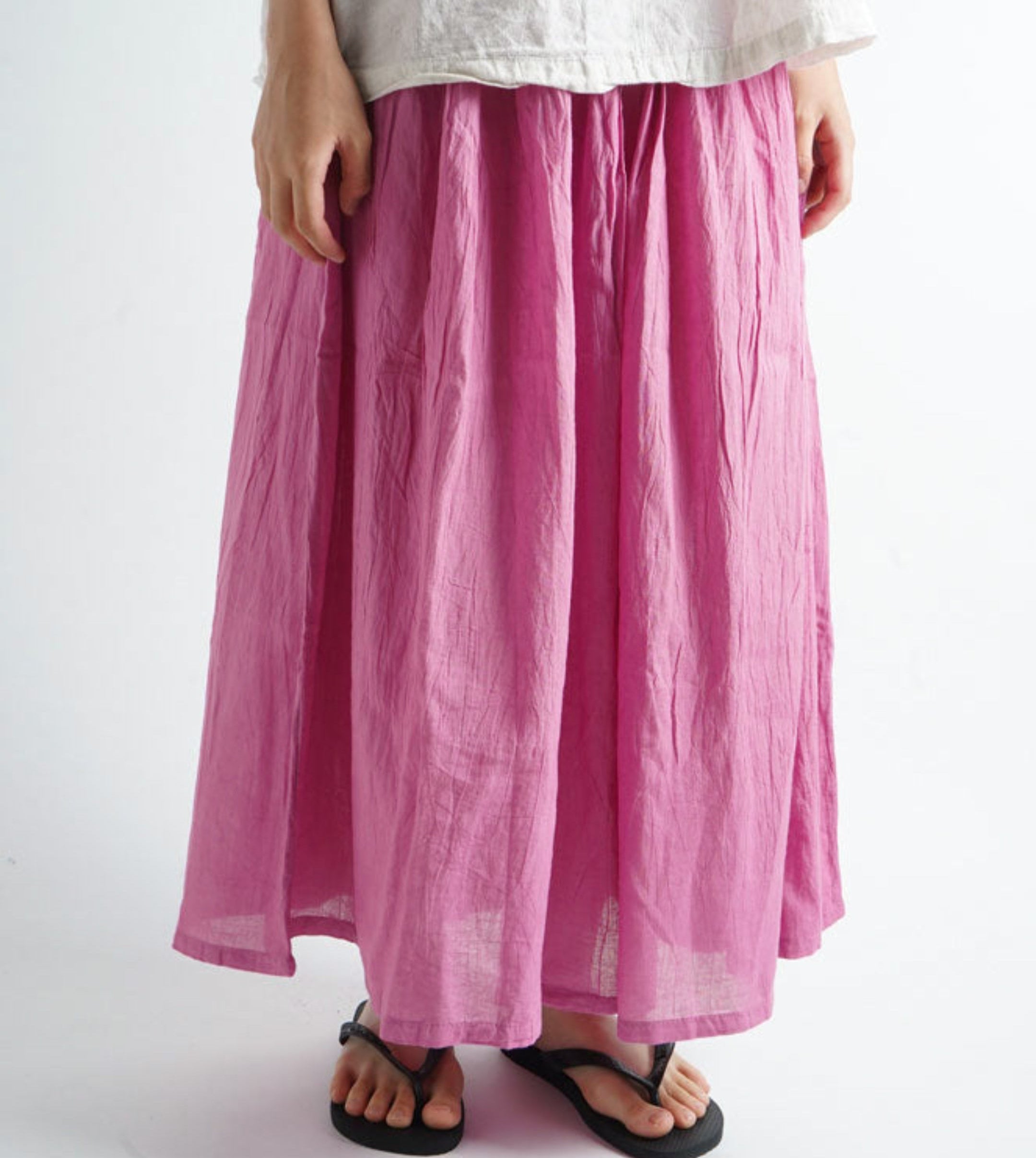 羽衣スカート桃