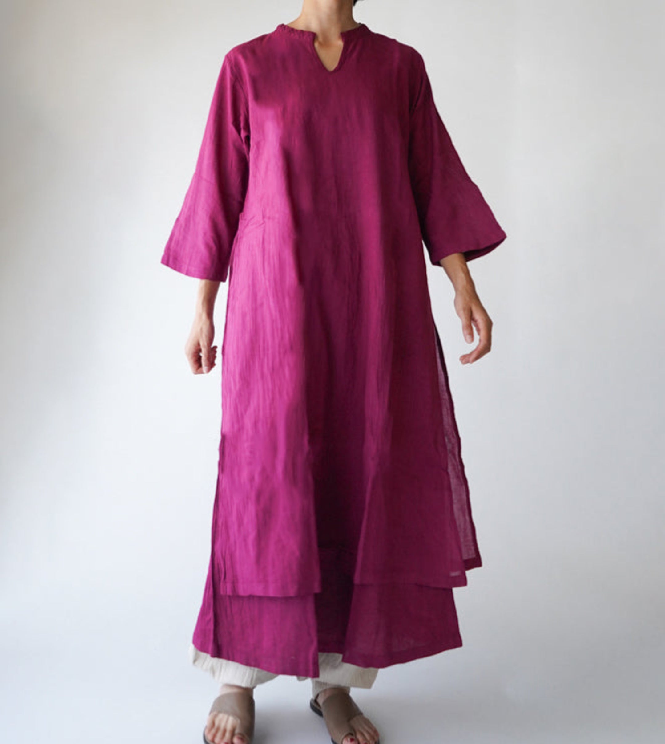 かさねワンピース薄地ゆかり