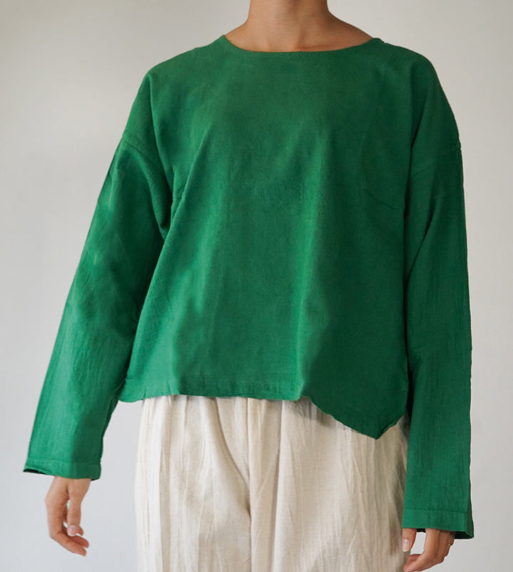 長袖ショート薄地