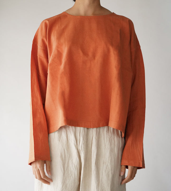 長袖ショート薄地