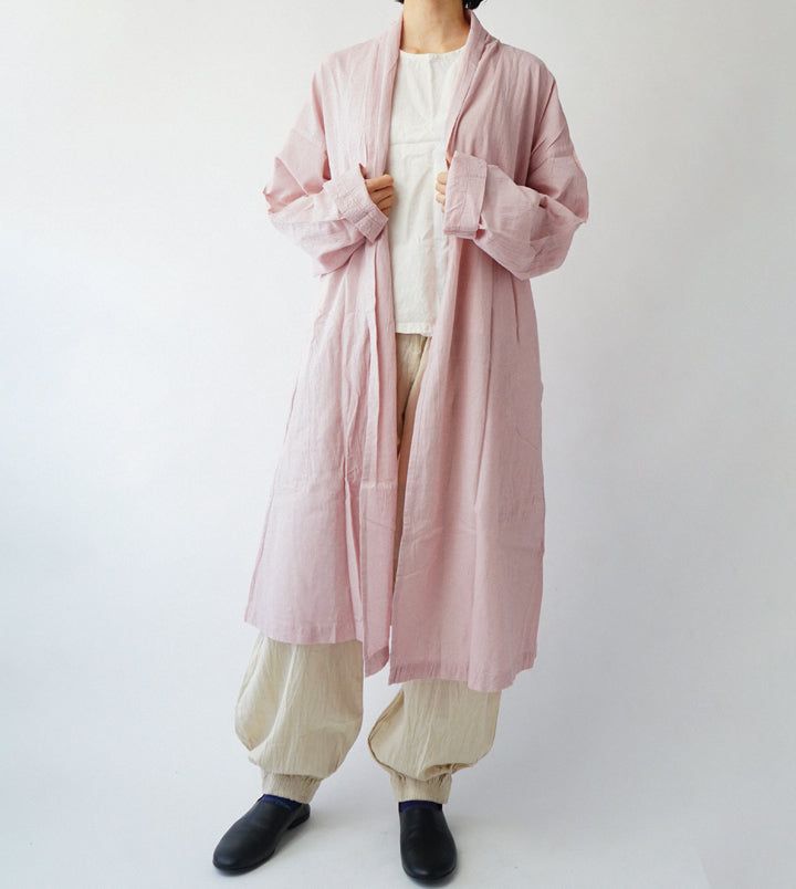 薄衣ロングカーディガン